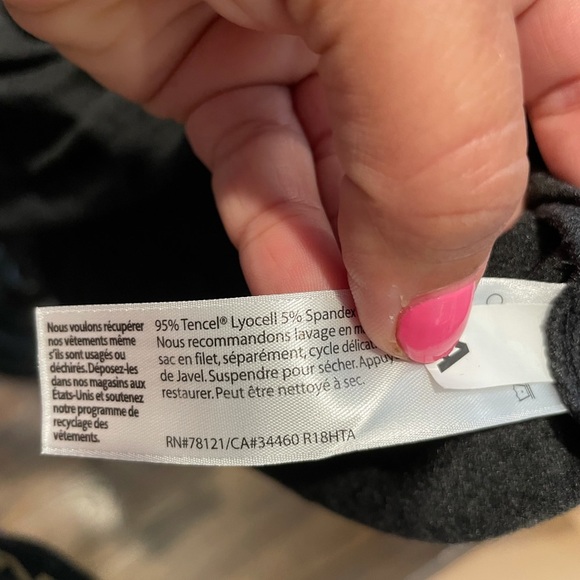 Eileen fisher asymmetrical blouse XL 🖤💫 - Picture 4 of 6